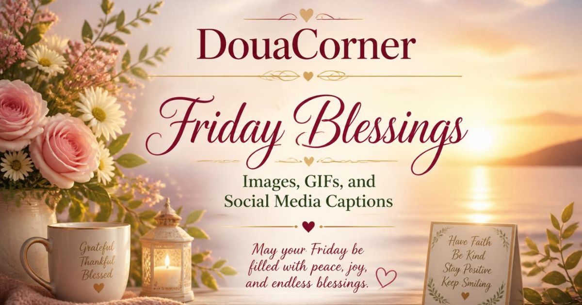 Friday Blessings Images, GIFs, and Social Media Captions