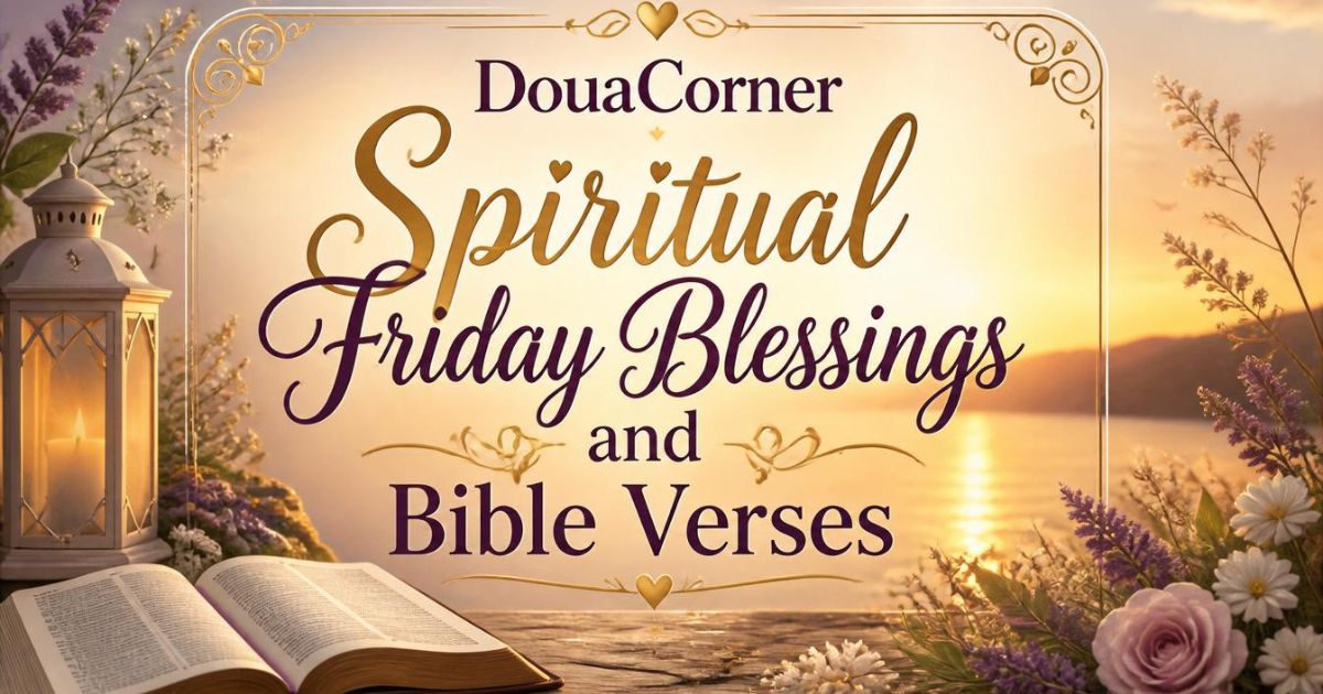 Spiritual Friday Blessings and Bible Verses
