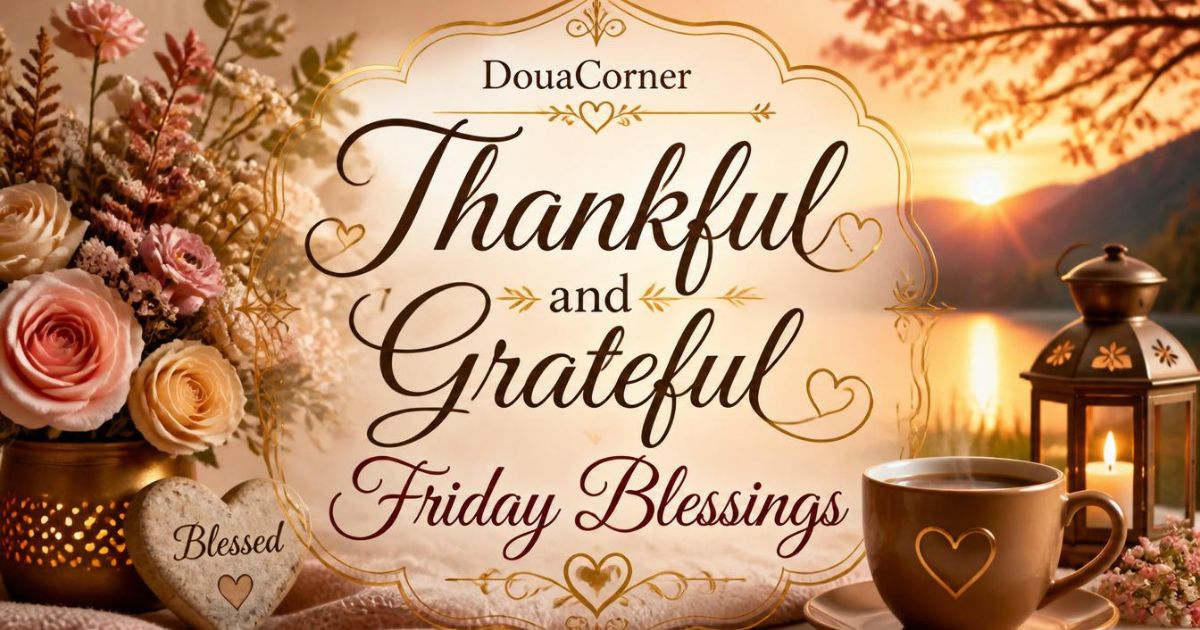Thankful and Grateful Friday Blessings