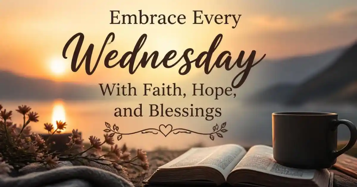 Conclusion: Embrace Every Wednesday With Faith, Hope, and Blessings