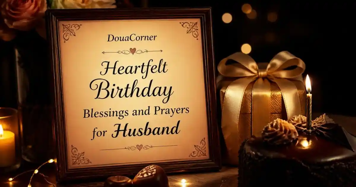 Heartfelt Birthday Blessings and Prayers for Husband 