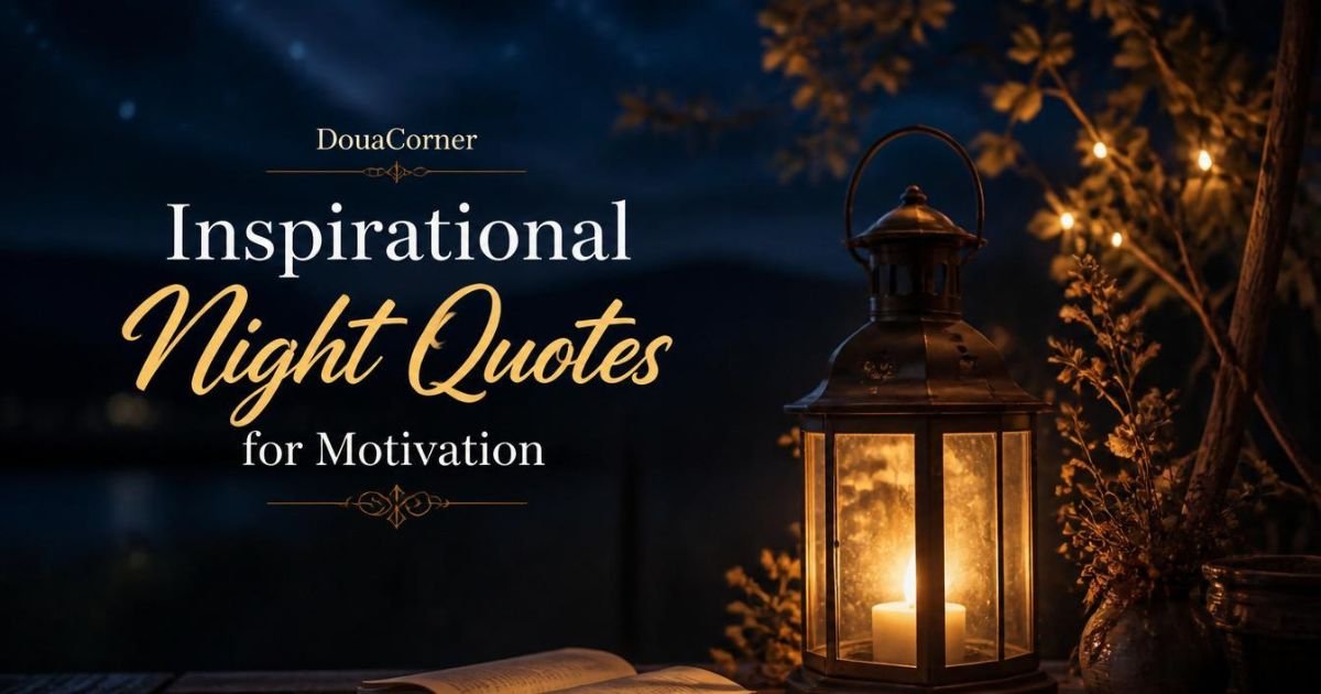 Inspirational Night Quotes for Motivation

