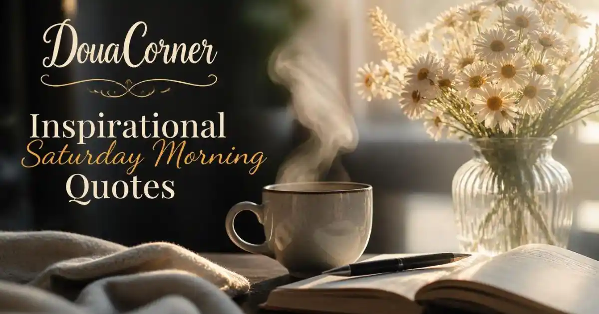 Inspirational Saturday Morning Quotes