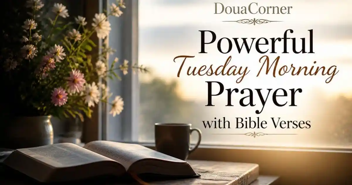 Powerful Tuesday Morning Prayer with Bible Verses